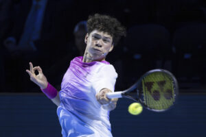 Read more about the article Shelton outlasts top seed Rublev to face Fils in Basel semifinals