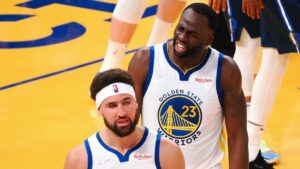 Read more about the article Klay responds to Draymond’s physical prediction for Warriors-Mavs