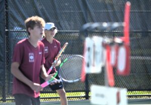 Read more about the article Holland Christian tennis uses doubles dominance to win regional title