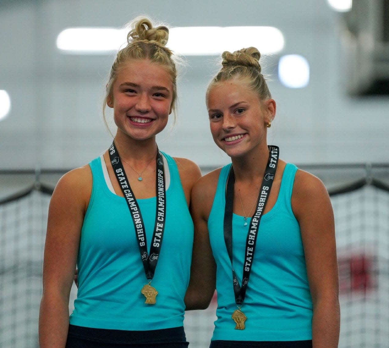 You are currently viewing High school tennis: St. Mary Catholic’s Auth and Schneider cap perfect season with Division 2 state doubles championship