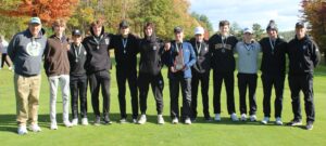 Read more about the article Division I golf tourney: Dover places second; Fennessy is medalist for third time