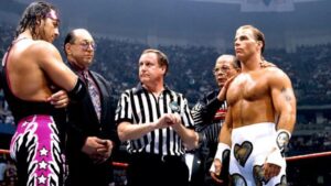 Read more about the article Unlikely WWE star helped Bret Hart and Shawn Michaels reconcile after years of heated rivalry