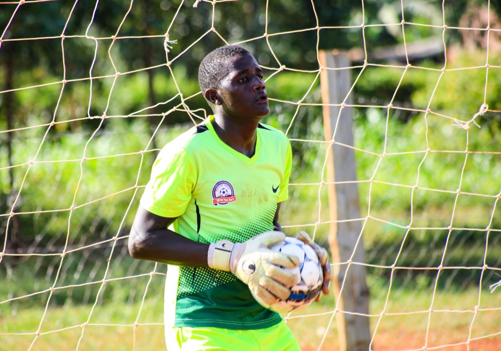 You are currently viewing Denis Mugerwa: Rays of Grace Academy goalie makes cut on Hippos team for 2024 CECAFA U-20 tourney