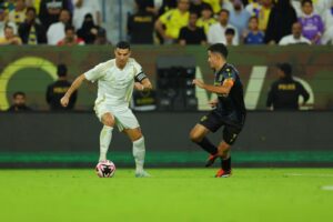 Read more about the article Cristiano Ronaldo posts seven-word social media message after missed penalty sees Al Nassr get knocked out of cup