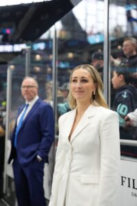 Read more about the article ‘I believe in the skill’ – Seattle Kraken make instant NHL history with Jessica Campbell’s landmark moment at season opener