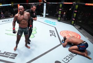 Read more about the article Alex Pereira opponent got smashed by brutal Johnny Walker elbow in first UFC KO loss that sent him to Thailand