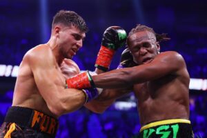 Read more about the article Tommy Fury vs KSI rematch suddenly looks likely as Fury pulls out of I’m a Celebrity at late notice