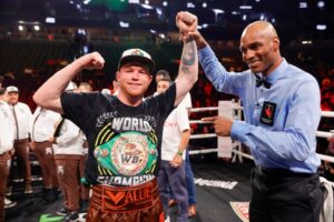 Read more about the article ‘Totally false’ – Canelo Alvarez’s manager shatters Chris Eubank Jr’s dreams as he insists fight will never happen