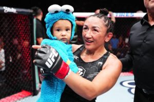 Read more about the article UFC legend Carla Esparza tears up as she retires from MMA after controversial defeat at UFC 307