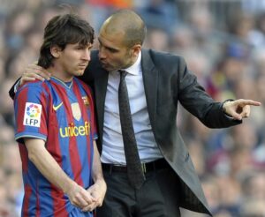 Read more about the article Pep Guardiola details how Lionel Messi can be compared to Tiger Woods and Michael Jordan