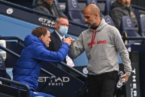 Read more about the article Pep Guardiola sounded out for England job but Man City contract means big pay cut and he would miss vital qualifiers due to new tournament