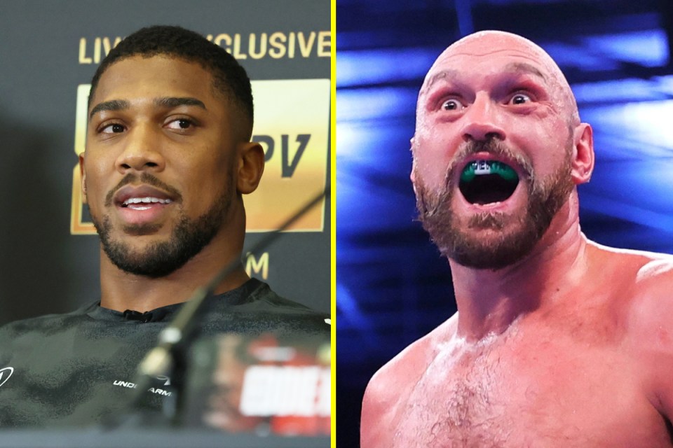 You are currently viewing Anthony Joshua has minor injuries that could prevent Daniel Dubois rematch and force him to target Tyson Fury fight instead