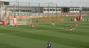 Read more about the article Ex-Arsenal academy star pinched by Manchester United scores rapid hat-trick on first U18s start