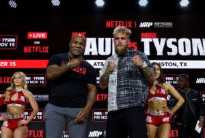 Read more about the article ‘It will go downhill’ – Jake Paul’s former rivals Ben Askren and Mike Perry agree on bold Mike Tyson fight prediction