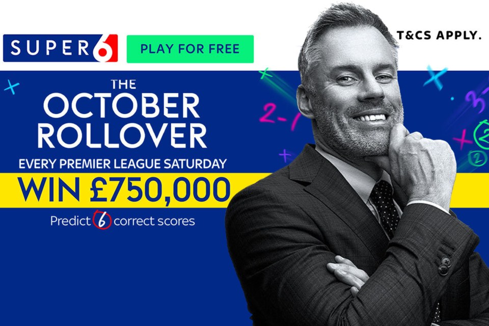 You are currently viewing Super 6: Win £750,000 this weekend with Sky Bet’s free-to-play predictor game