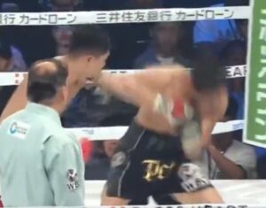 Read more about the article ‘You could hear the punch’ – Junto Nakatani scores sickening KO with thumping left hand which leaves rival facedown