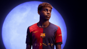 Read more about the article Why are Barcelona wearing a special kit for El Clasico? New strip launched as Spanish giants take on Kylian Mbappe and Jude Bellingham