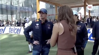 You are currently viewing Max Verstappen leaves presenter stunned with odd ‘balls’ comment at Mexico City Grand Prix