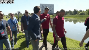 Read more about the article Furious Cristiano Ronaldo threw microphone into a lake before leading Portugal to ultimate glory