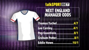 Read more about the article Next England manager odds: Thomas Tuchel odds on to be named new England boss