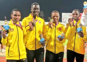 Read more about the article Uganda completes Bahrain expedition with three medals | 2024 ISF Gymnasiade Games