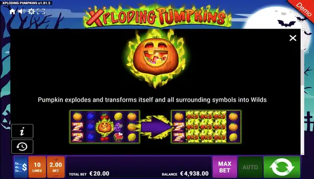 You are currently viewing Xploding Pumpkins slot review: Everything you need to play the game!