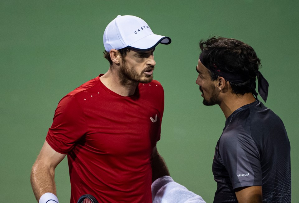 You are currently viewing Raging Andy Murray told Fabio Fognini to ‘shut up’ in explosive Shanghai Masters battle