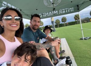 Read more about the article Lionel Messi’s wife Antonela Roccuzzo opens up on Inter Miami surprise and proves David Beckham was right