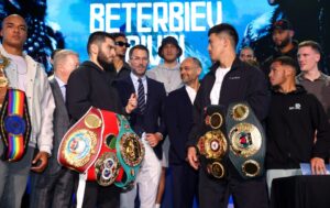 Read more about the article ‘Never seen shape like this’ – Artur Beterbiev and Dmitry Bivol leave fans stunned as they show off ripped physiques for undisputed fight