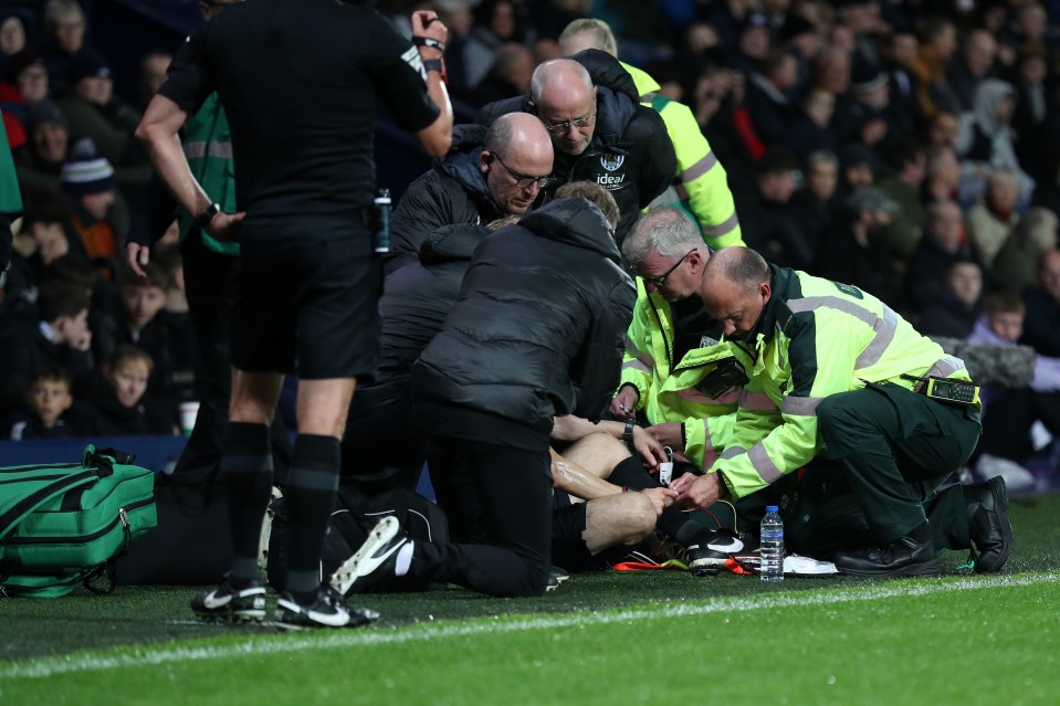 You are currently viewing Assistant referee taken to hospital after falling ill at West Brom vs Middlesbrough