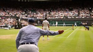 Read more about the article Wimbledon removes line judges after 147 years in favor of electronic system