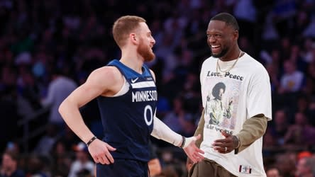 You are currently viewing In MSG return, Donte DiVincenzo trades words with Knicks’ bench, assistant Rick Brunson