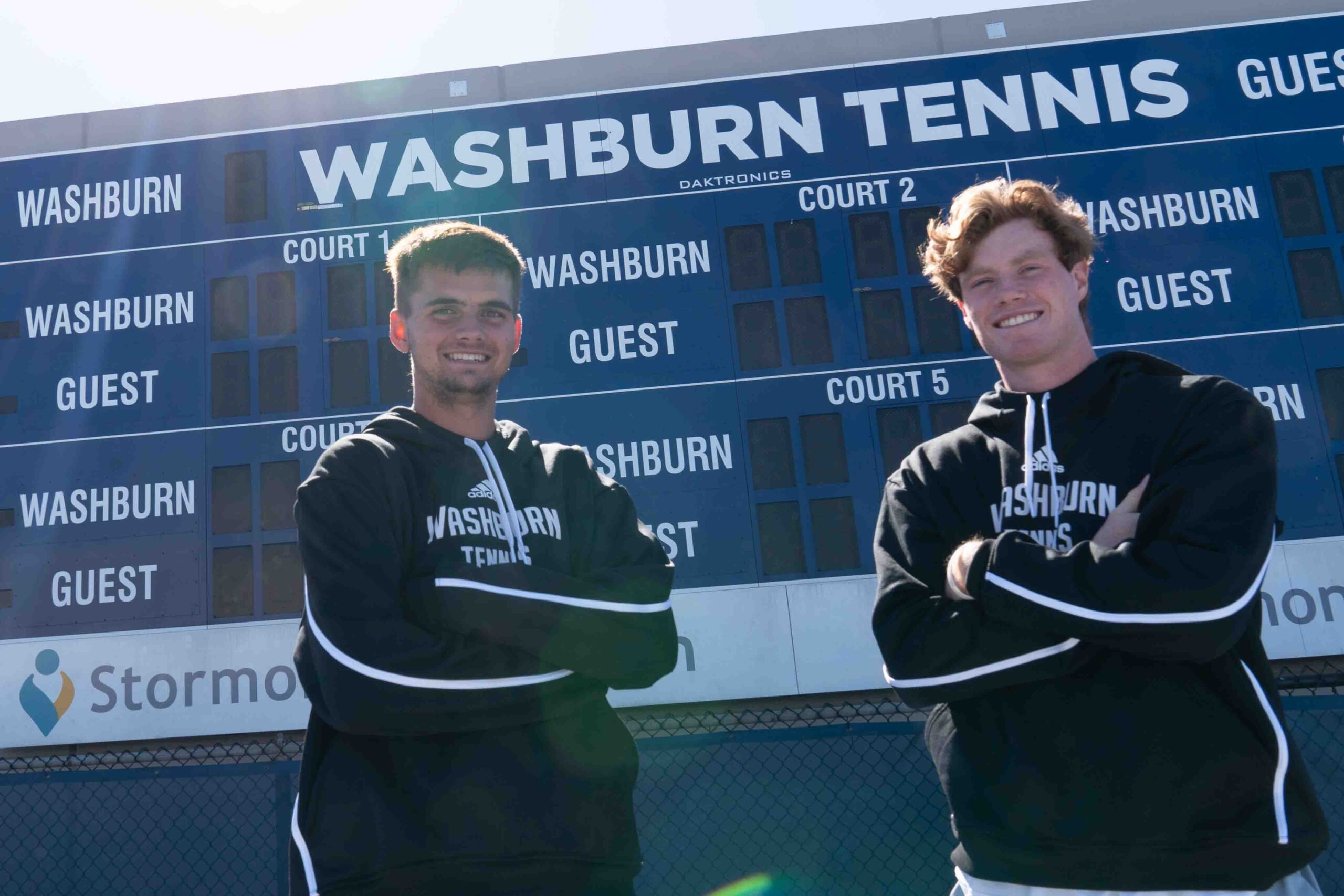 You are currently viewing Washburn doubles pair shows that they ‘can beat everyone’ with national championship