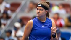 Read more about the article Muchova ends Sabalenka streak to reach China Open semis