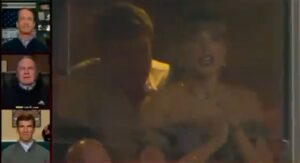 Read more about the article Bill Belichick groans at Taylor Swift appearance on Manningcast but eagle-eyed fans find evidence he’s a secret fan