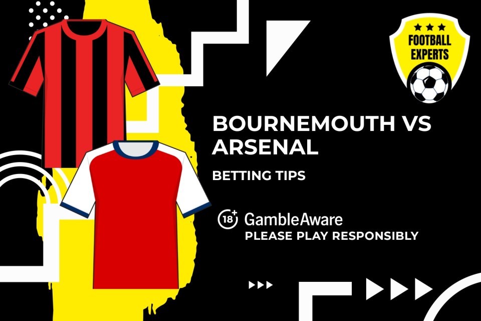 Read more about the article Bournemouth vs Arsenal predictions, odds and betting tips