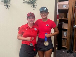 Read more about the article Friendship between Kathleen’s Hancock, Frostproof’s Castillo leads to shared golf title