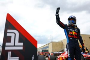 Read more about the article Verstappen ends long wait for pole at US Grand Prix sprint qualifying