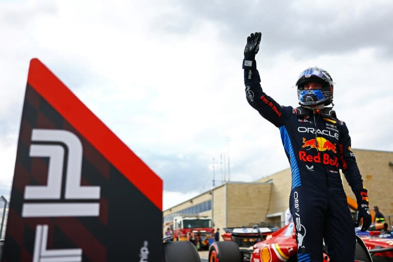 You are currently viewing Verstappen ends long wait for pole at US Grand Prix sprint qualifying