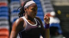 Read more about the article Gauff to face Sabalenka in Wuhan Open semi-final