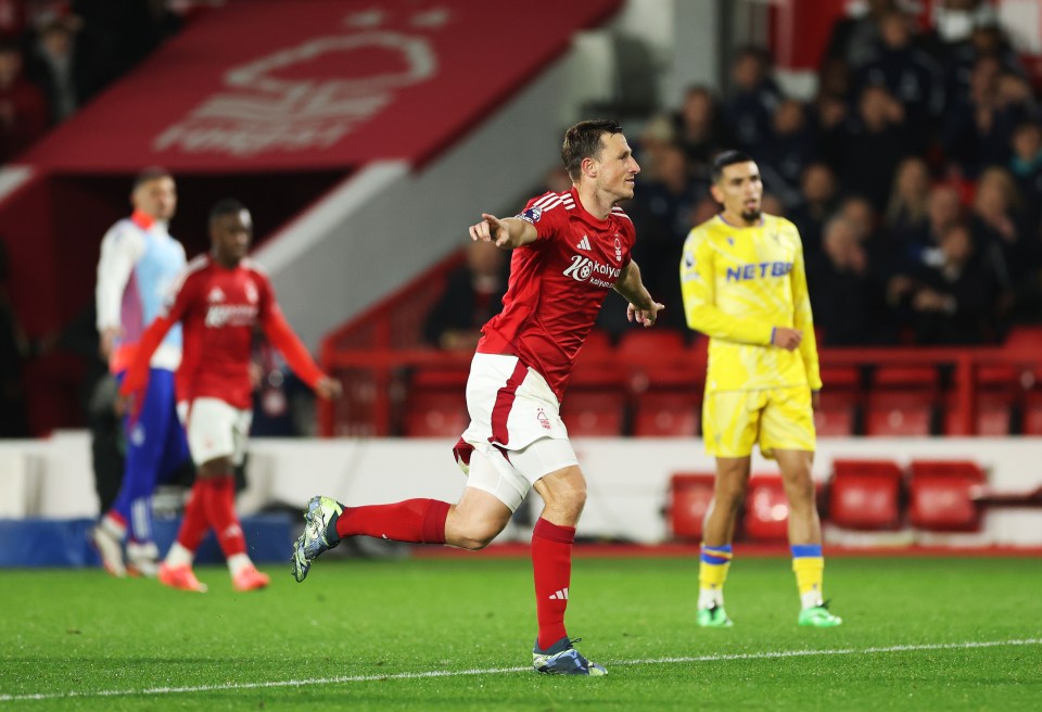 You are currently viewing English football history created as Crystal Palace suffer defeat at Nottingham Forest