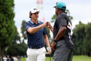 Read more about the article Nico Echavarria birdies the last and stares down Justin Thomas to win the 2024 Zozo Championship