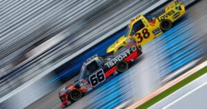 Read more about the article NASCAR suspends Conner Jones for one race; No. 38 truck hit with L1