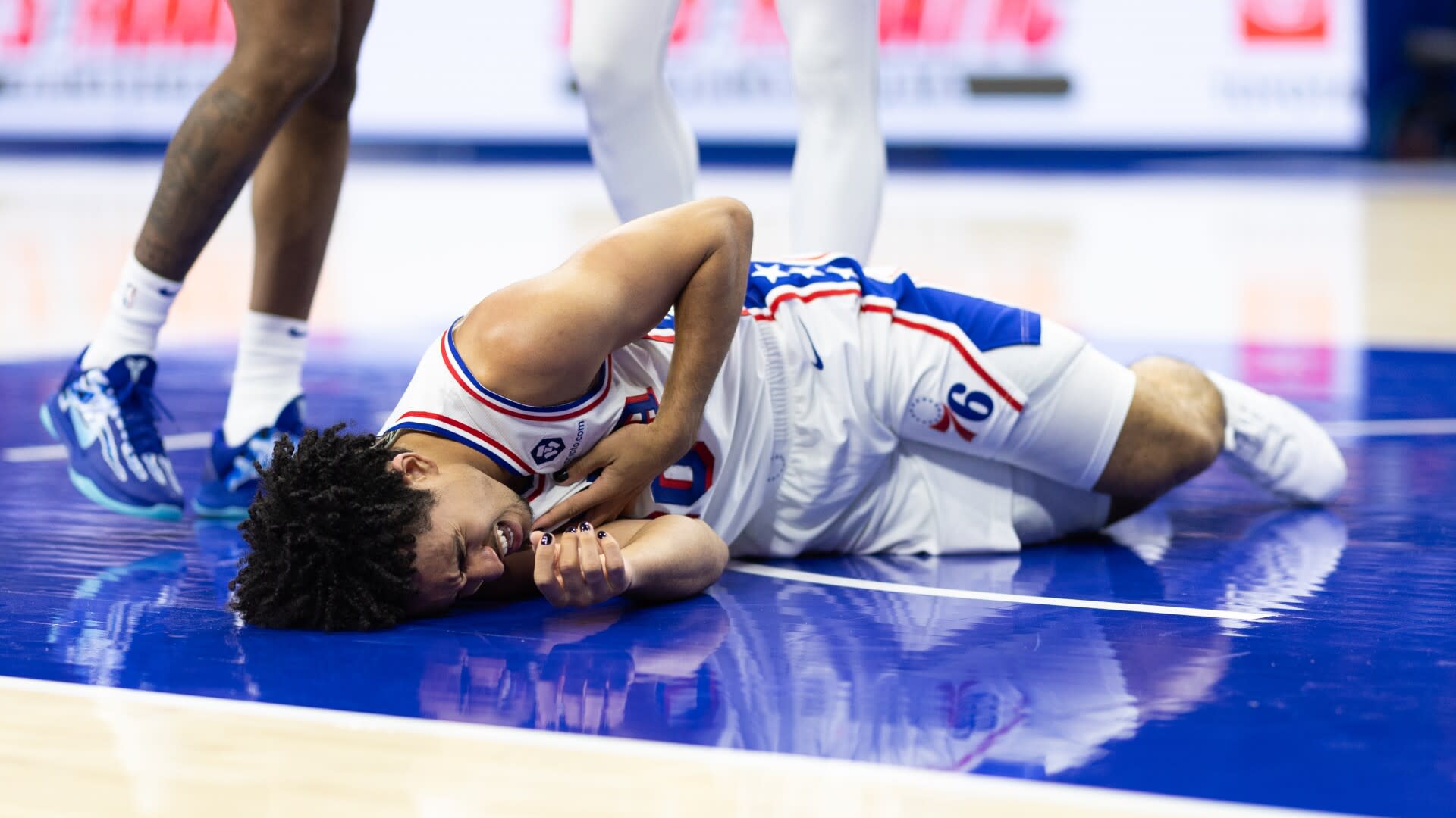 You are currently viewing 76ers rookie Jared McCain out of hospital, home resting after pulmonary contusion from hard fall