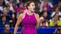 Read more about the article Sabalenka wins third consecutive Wuhan Open final