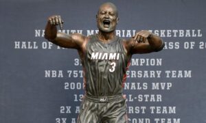 Read more about the article ‘Who the hell is this?’: Fans confused by Miami Heat’s Dwyane Wade statue