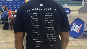 Read more about the article Mazzulla reveals origin of Celtics ‘World Tour’ T-shirts in Abu Dhabi