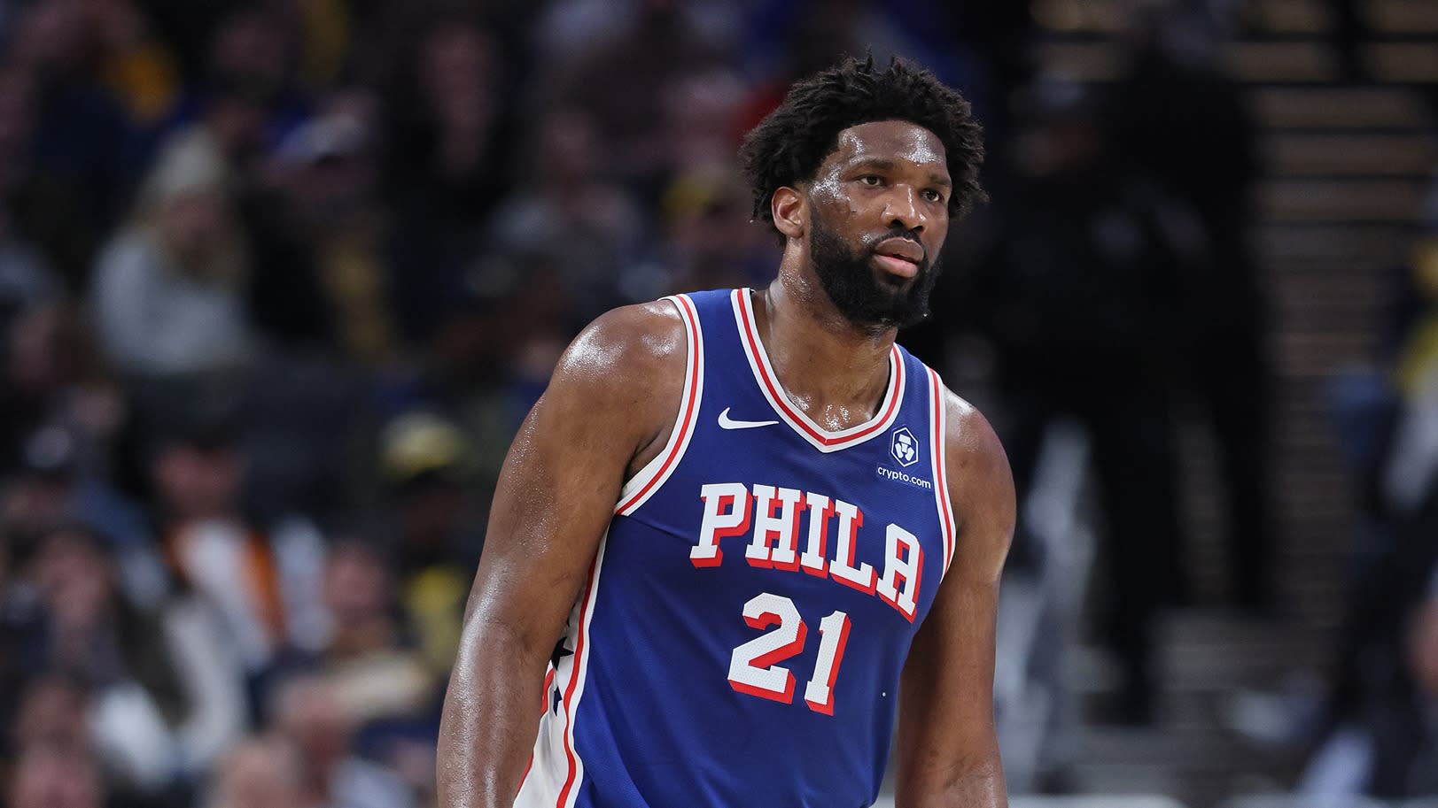 You are currently viewing Sixers say Embiid won’t play in preseason, give update on his left knee