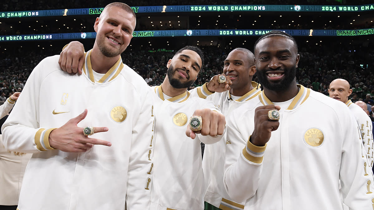 You are currently viewing How Celtics reacted to receiving 2024 NBA championship rings