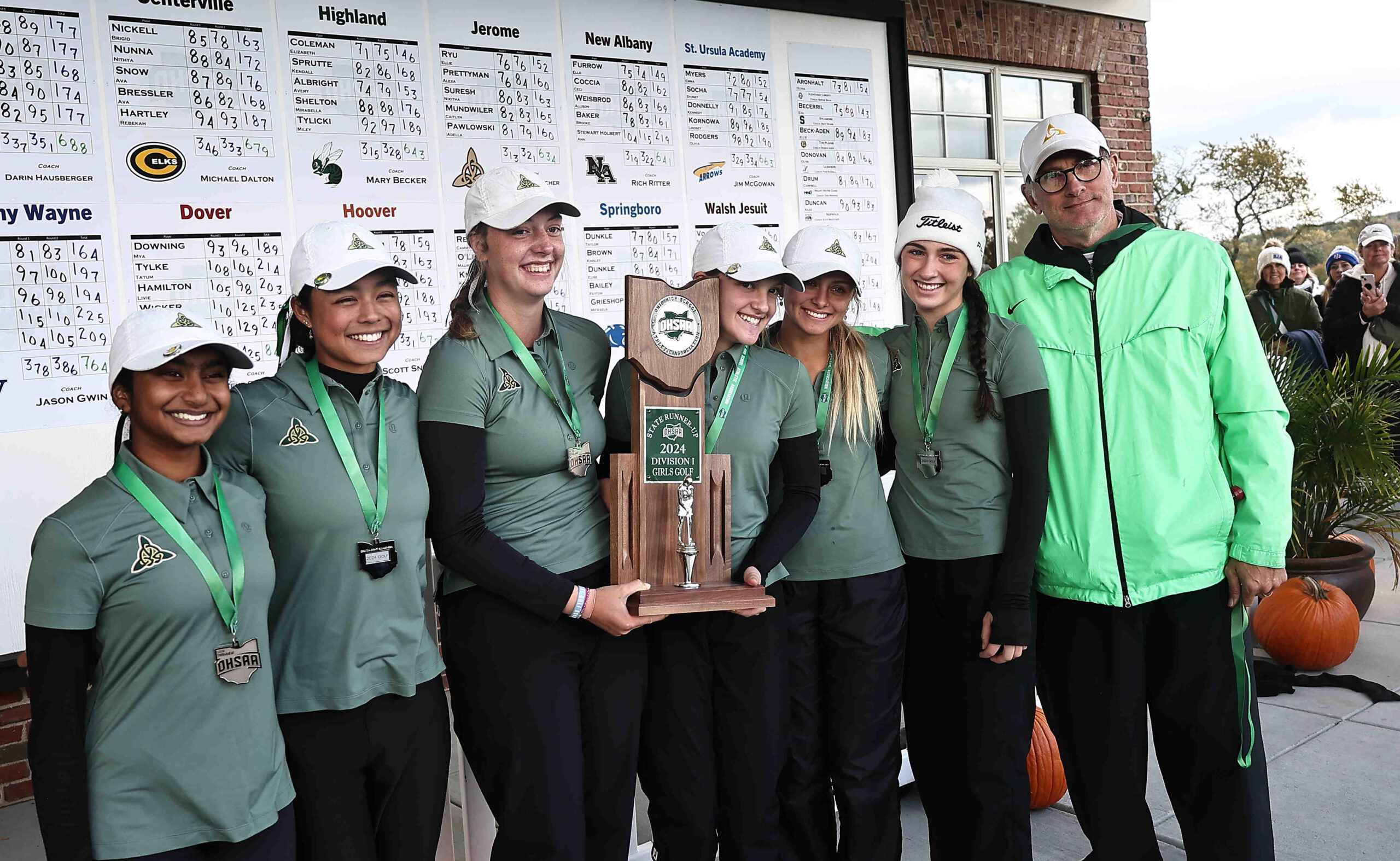 You are currently viewing OHSAA girls golf: Dublin Jerome falls short of Division I state championship repeat